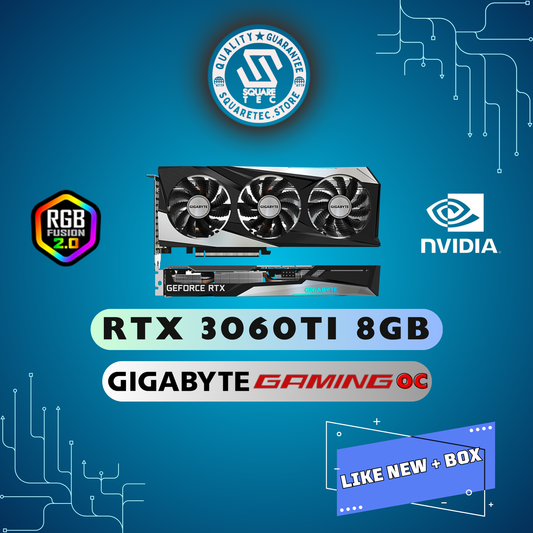 RTX 3060Ti GIGABYTE GAMING OC 8GB GDDR6