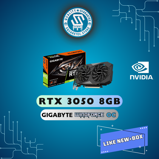 RTX 3050 GIGABYTE WINDFORCE OC 8GB GDDR6