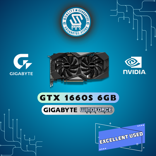 GTX 1660Super GIGABYTE Windforce OC 6GB GDDR6