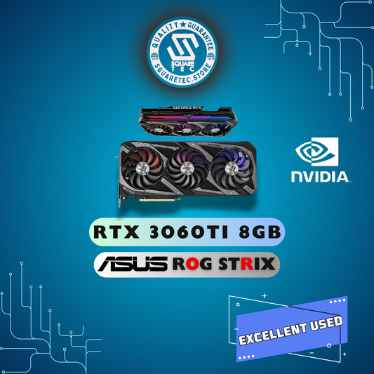 RTX 3060Ti ASUS Rog Strix Gaming 8GB GDDR6